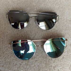 EUC 2 Cat Eye Sunglasses for women